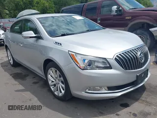 2014 Buick LaCrosse Leather with VIN 1G4GB5G32EF281658, listed as a IAAI auction lot 42542048 with 106,854 mi miles and . Bid and sale history available at DreamBid. Image 1.