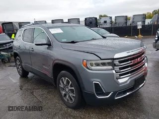 2021 GMC Acadia SLE z VIN 1GKKNKLA3MZ229594, wystawiony jako IAAI lot #37900473 z przebiegiem 43 964 mil mil oraz . Historia ofert i sprzedaży dostępna na DreamBid. Obrazek 1.