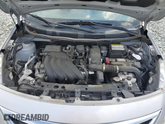 2017 Nissan Versa SV with VIN 3N1CN7AP8HK435276, listed as a Copart auction lot 55315955 with 84,854 mi miles and Salvage title. Bid and sale history available at DreamBid. Image 11.
