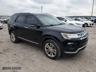 2019 Ford Explorer Limited with VIN 1FM5K8FH6KGB52401, listed as a Copart auction lot 85208344 with 105,006 mi miles and Salvage Title. Bid and sale history available at carsss.com. Image 4.