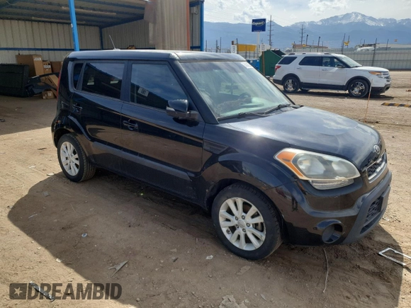 2013 Kia Soul + with VIN KNDJT2A66D7496669, listed as a Copart auction lot 54548325 with 102,214 mi miles and Clean Title. Bid and sale history available at DreamBid. Image 4.