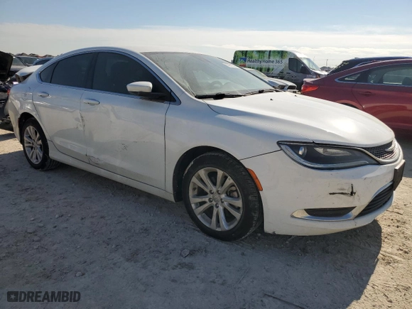 2015 Chrysler 200 Limited with VIN 1C3CCCAB6FN683392, listed as a Copart auction lot 88810245 with 129,144 mi miles and Clean Title. Bid and sale history available at carsss.com. Image 4.