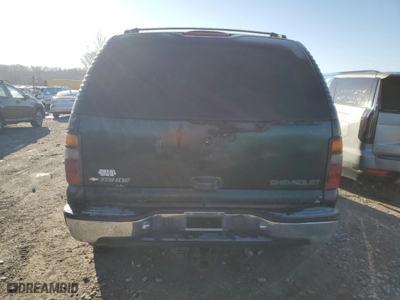 2001 Chevrolet Tahoe LT with VIN 1GNEK13T11J170253, listed as a Copart auction lot 49289965 with 357,780 mi miles and Clean Title. Bid and sale history available at carsss.com. Image 6.