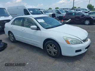 2007 Honda Accord LX SE with VIN 1HGCM56327A190664, listed as a IAAI auction lot 42669858 with 203,000 mi miles and . Bid and sale history available at DreamBid. Image 1.