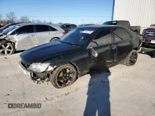 2004 Lexus IS with VIN JTHBD192740086743, listed as a Copart auction lot 84852754 with 166,236 mi miles and Non Repairable. Bid and sale history available at carsss.com. Image 1.