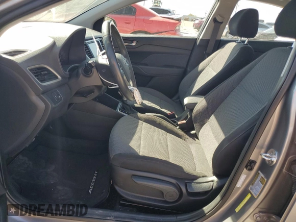 2021 Hyundai Accent Limited with VIN 3KPC34A63ME150065, listed as a Copart auction lot 74012084 with 38,232 mi miles and Salvage Title. Bid and sale history available at carsss.com. Image 7.