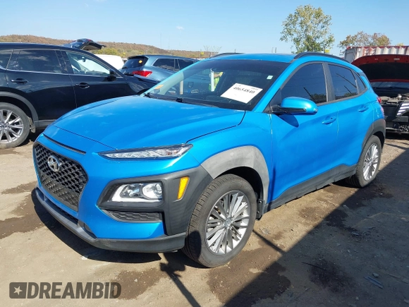 2019 Hyundai Kona SEL with VIN KM8K62AA6KU287071, listed as a IAAI auction lot 40654840 with 93,566 mi miles and . Bid and sale history available at DreamBid. Image 18.