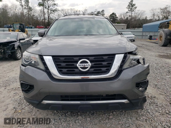 2017 Nissan Pathfinder SV z VIN 5N1DR2MN5HC909799, wystawiony jako Copart lot #43310305 z przebiegiem 69 599 mil mil oraz Szkoda całkowita • Salvage title. Historia ofert i sprzedaży dostępna na DreamBid. Obrazek 5.