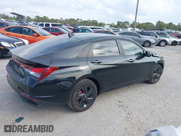 2023 Hyundai Elantra SEL with VIN KMHLM4AG4PU541880, listed as a IAAI auction lot 40639904 with 16,851 mi miles and . Bid and sale history available at DreamBid. Image 4.