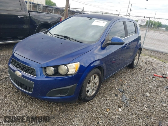 2012 Chevrolet Sonic LT with VIN 1G1JC6SH4C4207465, listed as a IAAI auction lot 42305717 with 118,858 mi miles and . Bid and sale history available at DreamBid. Image 2.
