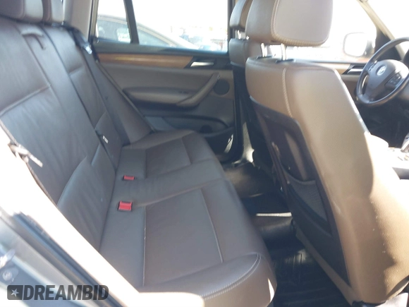 2011 BMW X3 28i with VIN 5UXWX5C50BL707917, listed as a IAAI auction lot 41740355 with 153,240 mi miles. Bid and sale history available at carsss.com. Image 8.