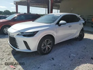 2023 Lexus RX with VIN 2T2BAMBA1PC022197, listed as a Copart auction lot 53846754 with 7,395 mi miles and Salvage Title. Bid and sale history available at carsss.com. Image 1.