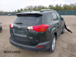 2013 Toyota RAV4 Limited with VIN 2T3DFREV5DW119267, listed as a IAAI auction lot 41908126 with 91,968 mi miles and . Bid and sale history available at DreamBid. Image 4.