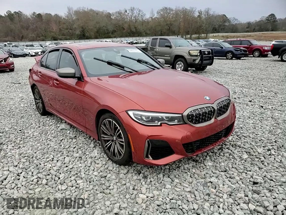 2022 BMW 3 Series M340i with VIN 3MW5U7J04N8C25002, listed as a Copart auction lot 86697464 with 0 mi miles and Salvage Title. Bid and sale history available at carsss.com. Image 13.