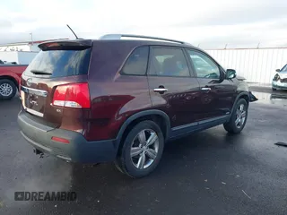 2012 Kia Sorento EX with VIN 5XYKUDA67CG307073, listed as a IAAI auction lot 41134667 with 120,615 mi miles. Bid and sale history available at carsss.com. Image 4.