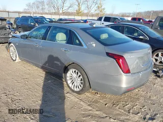 2018 Cadillac CT6 RWD with VIN 1G6KA5RX1JU117425, listed as a IAAI auction lot 41499095 with 83,428 mi miles and . Bid and sale history available at DreamBid. Image 3.