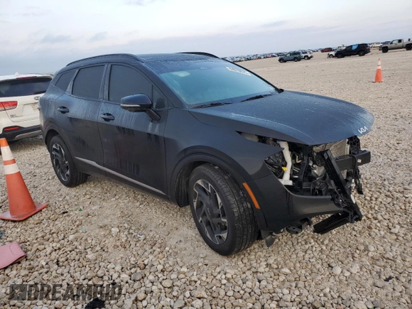 2024 Kia Sportage SX-Prestige with VIN 5XYK53DF4RG201692, listed as a Copart auction lot 44019075 with 11,323 mi miles and Salvage Title. Bid and sale history available at carsss.com. Image 4.