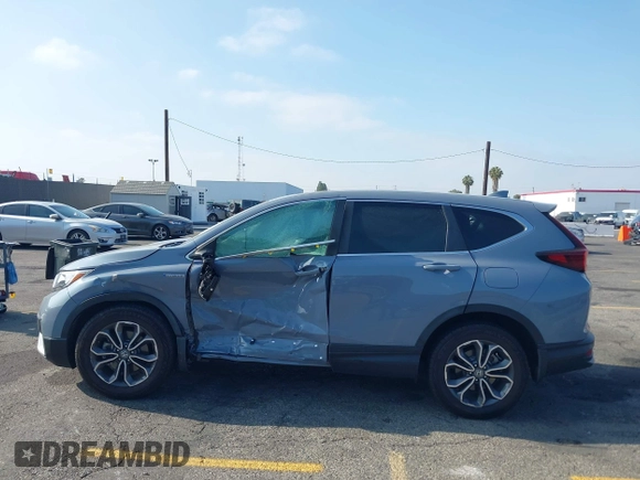 2020 Honda CR-V EX-L with VIN 7FART6H8XLE003476, listed as a IAAI auction lot 42608721 with 48,012 mi miles and . Bid and sale history available at DreamBid. Image 14.
