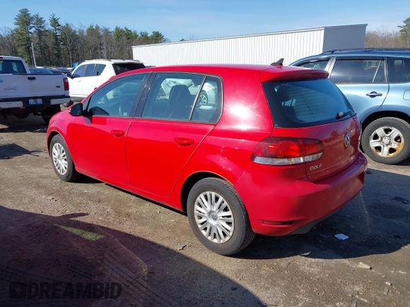 2012 Volkswagen Golf z VIN WVWDB7AJ0CW125030, wystawiony jako IAAI lot #41990949 z przebiegiem 173 197 mil mil oraz . Historia ofert i sprzedaży dostępna na DreamBid. Obrazek 3.