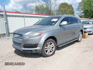 2008 Audi Q7 3.6L Premium with VIN WA1BY74L28D047916, listed as a IAAI auction lot 41876178 with 1 mi miles. Bid and sale history available at carsss.com. Image 2.