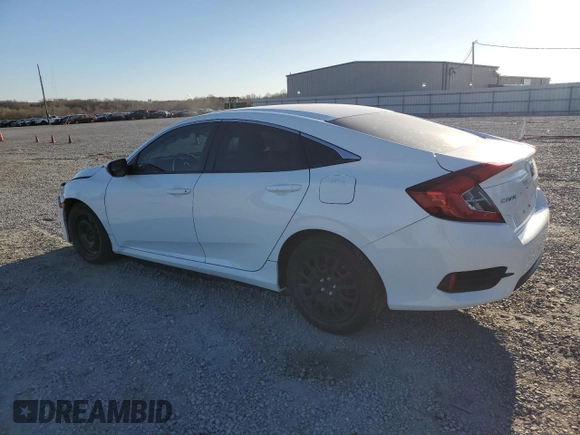 2018 Honda Civic Sedan LX with VIN 19XFC2F56JE004353, listed as a Copart auction lot 49499755 with 83,465 mi miles and Salvage Title. Bid and sale history available at carsss.com. Image 2.