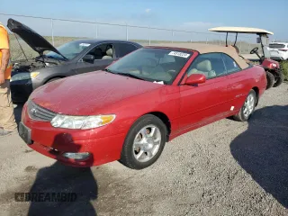 2003 Toyota Solara SE with VIN 2T1FF28P63C605477, listed as a Copart auction lot 74518224 with Not Provided miles and Non Repairable. Bid and sale history available at carsss.com. Image 1.
