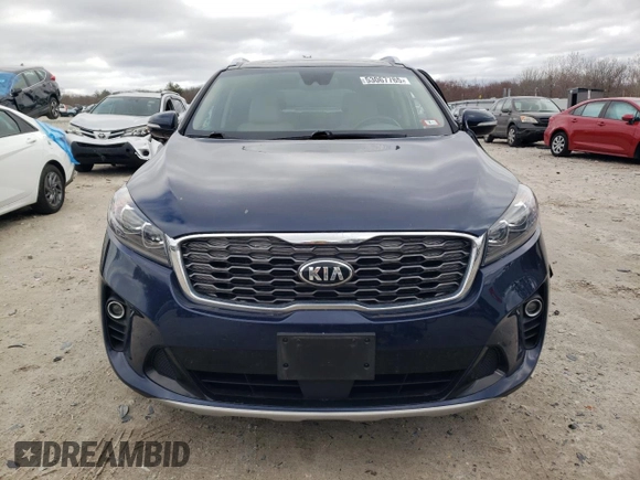 2019 Kia Sorento EX V6 with VIN 5XYPHDA54KG463085, listed as a Copart auction lot 53067765 with 74,929 mi miles and Salvage Title. Bid and sale history available at carsss.com. Image 5.