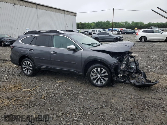 2023 Subaru Outback Touring XT with VIN 4S4BTGPD7P3155912, listed as a Copart auction lot 56195525 with 6,590 mi miles and Salvage title. Bid and sale history available at DreamBid. Image 4.
