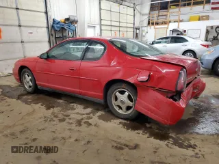2004 Chevrolet Monte Carlo LS with VIN 2G1WW12E749223471, listed as a Copart auction lot 82597584 with 89,373 mi miles and Non Repairable. Bid and sale history available at carsss.com. Image 2.