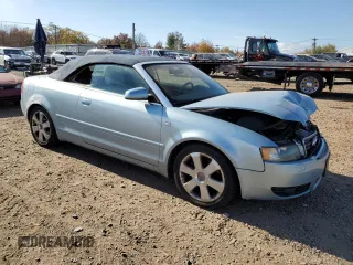 2005 Audi A4 3.0L with VIN WAUDT48H25K007566, listed as a Copart auction lot 78208114 with 110,422 mi miles and Salvage Title. Bid and sale history available at carsss.com. Image 4.
