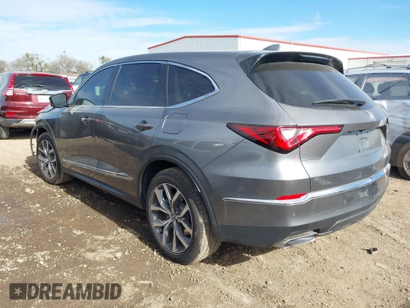 2024 Acura MDX Technology z VIN 5J8YD9H41RL005353, wystawiony jako IAAI lot #41329193 z przebiegiem 9 236 mil mil oraz . Historia ofert i sprzedaży dostępna na DreamBid. Obrazek 3.