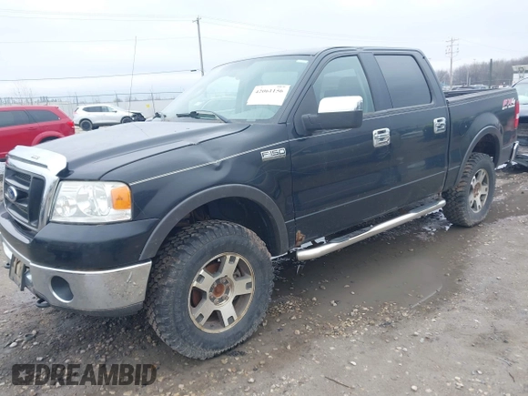 2006 Ford F-150 XLT with VIN 1FTPW14V96KD63001, listed as a IAAI auction lot 42061156 with 189,174 mi miles and . Bid and sale history available at carsss.com. Image 2.