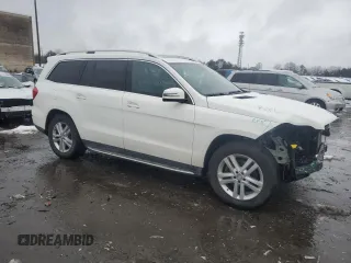 2015 Mercedes-Benz GL-Class GL 350 BlueTEC with VIN 4JGDF2EE7FA608712, listed as a Copart auction lot 45158195 with 130,219 mi miles and Salvage Title. Bid and sale history available at carsss.com. Image 4.