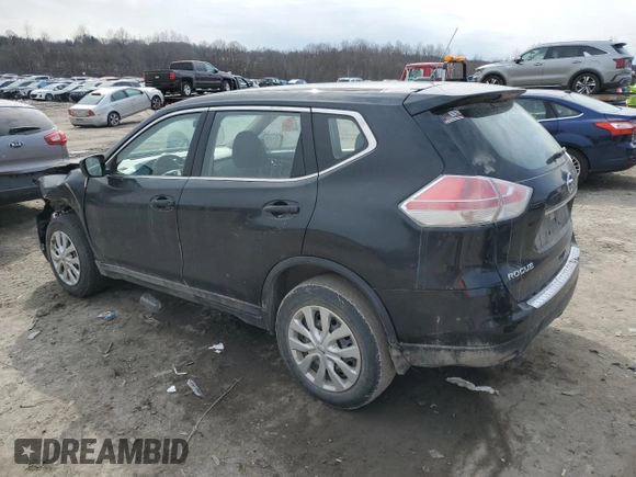 2016 Nissan Rogue S with VIN JN8AT2MV5GW151523, listed as a Copart auction lot 46334555 with 144,065 mi miles and Salvage Title. Bid and sale history available at carsss.com. Image 2.