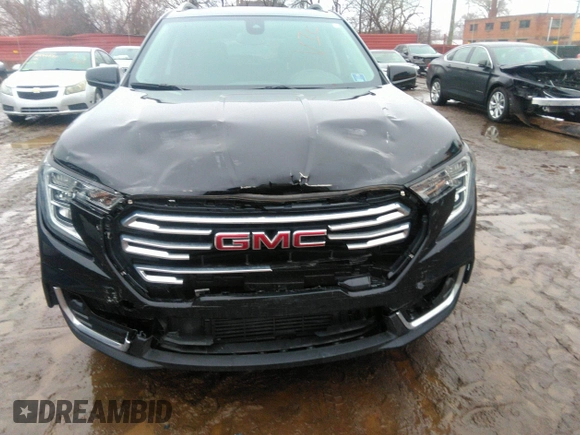 2023 GMC Terrain SLT with VIN 3GKALVEG5PL240709, listed as a IAAI auction lot 41496960 with 22,636 mi miles and . Bid and sale history available at carsss.com. Image 6.