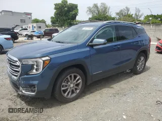 2024 GMC Terrain SLT z VIN 3GKALPEG1RL146602, wystawiony jako Copart lot #59375185 z przebiegiem 29 640 mil mil oraz Szkoda całkowita • Salvage title. Historia ofert i sprzedaży dostępna na DreamBid. Obrazek 1.