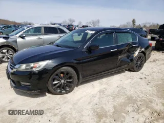 2014 Honda Accord Sport with VIN 1HGCR2F5XEA058802, listed as a Copart auction lot 48528275 with Not Provided miles and Clean Title. Bid and sale history available at carsss.com. Image 1.