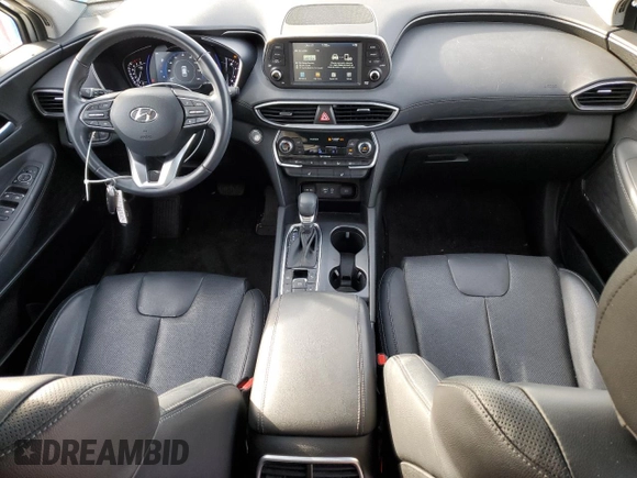 2019 Hyundai Santa Fe Ultimate with VIN 5NMS5CAD7KH020939, listed as a Copart auction lot 86614834 with 21,782 mi miles and Salvage Title. Bid and sale history available at carsss.com. Image 8.
