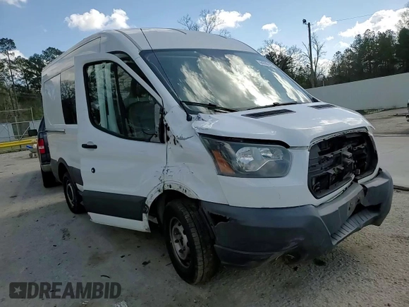 2016 Ford Transit Cargo with VIN 1FTYR1CM8GKA26342, listed as a Copart auction lot 44266105 with 150,450 mi miles and Salvage title. Bid and sale history available at DreamBid. Image 11.