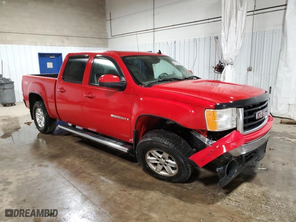 2008 GMC Sierra 1500 SLE1 with VIN 3GTEK13378G191483, listed as a Copart auction lot 46831965 with 219,473 mi miles and Salvage Title. Bid and sale history available at carsss.com. Image 4.