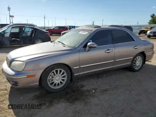 2005 Hyundai XG with VIN KMHFU45E05A425533, listed as a Copart auction lot 59055494 with 157,456 mi miles and Salvage Title. Bid and sale history available at carsss.com. Image 1.