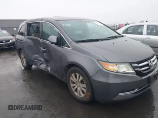 2016 Honda Odyssey EX-L z VIN 5FNRL5H65GB060131, wystawiony jako IAAI lot #41456273 z przebiegiem 134 620 mil mil oraz . Historia ofert i sprzedaży dostępna na DreamBid. Obrazek 1.