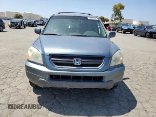 2005 Honda Pilot EX-L z VIN 2HKYF18725H540033, wystawiony jako Copart lot #55355935 z przebiegiem 249 427 mil mil oraz Czysty tytuł • Clean title. Historia ofert i sprzedaży dostępna na DreamBid. Obrazek 5.