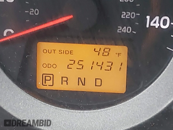 2006 Toyota RAV4 with VIN JTMBK35V165008855, listed as a IAAI auction lot 41507050 with 251,431 mi miles. Bid and sale history available at carsss.com. Image 7.