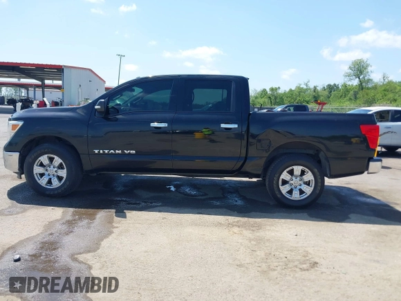 2018 Nissan Titan SV with VIN 1N6AA1EJ4JN529655, listed as a IAAI auction lot 42051405 with 153,599 mi miles and . Bid and sale history available at DreamBid. Image 14.