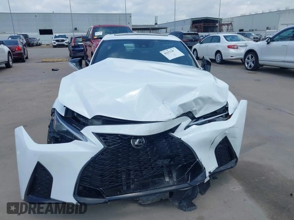 2023 Lexus IS 350 F Sport with VIN JTHGZ1B26P5071871, listed as a IAAI auction lot 42103497 with 16,456 mi miles and . Bid and sale history available at DreamBid. Image 13.