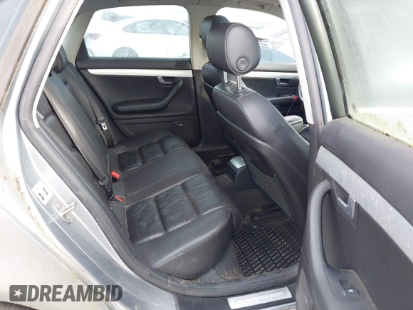 2005 Audi A4 2.0T with VIN WAUDF68E25A452212, listed as a IAAI auction lot 41487256 with 173,923 mi miles. Bid and sale history available at carsss.com. Image 8.