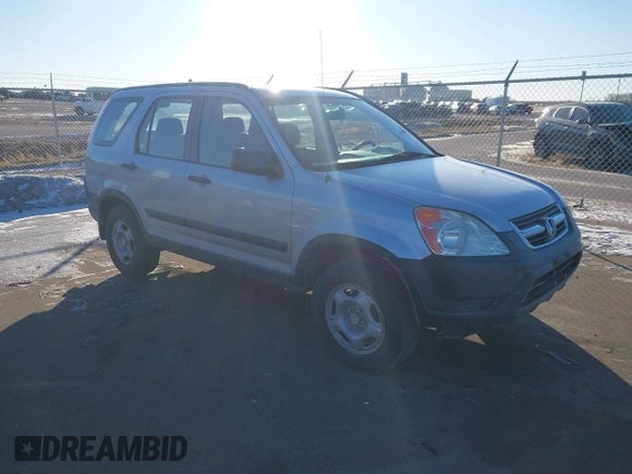 2003 Honda CR-V LX with VIN SHSRD77493U136123, listed as a IAAI auction lot 41408082 with Not Provided miles and . Bid and sale history available at carsss.com. Image 1.