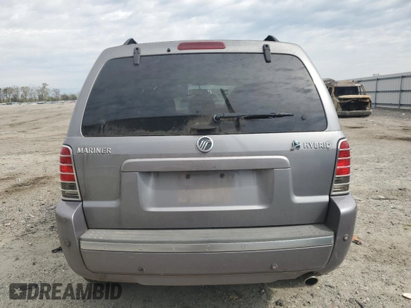 2007 Mercury Mariner with VIN 4M2CU39H37KJ05894, listed as a Copart auction lot 53617285 with 63,002 mi miles and Clean title. Bid and sale history available at DreamBid. Image 6.