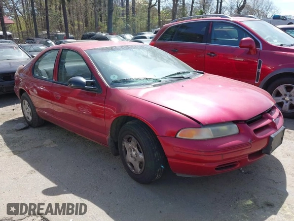 1998 Dodge Stratus with VIN 1B3EJ46X9WN334135, listed as a IAAI auction lot 41896890 with 142,215 mi miles and . Bid and sale history available at DreamBid. Image 1.